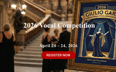 Giulio Gari Foundation 2026 Vocal Competition