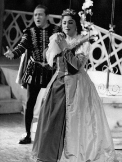 As Don Carlo in Don Carlo with Delia Rigal – Metropolitan Opera