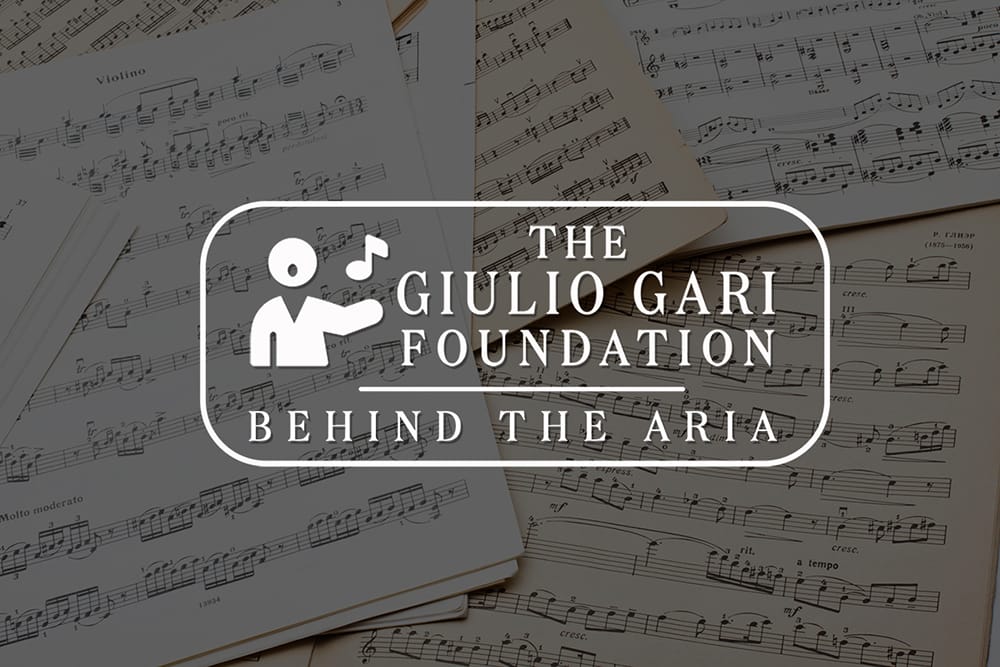 BEHIND THE ARIA | FANYONG DU | JE CROIS ENCORE ENTENDRE BEHIND THE ARIA | FANYONG DU | JE CROIS ENCORE ENTENDRE